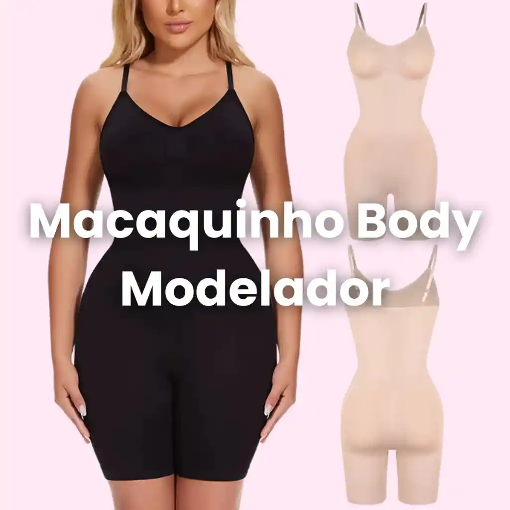 Macaquinho Body Modelador Luma Basics