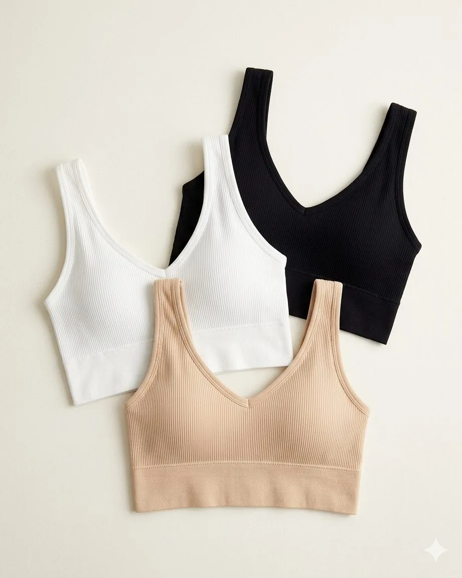 Kit 3 Tops Luma Basics