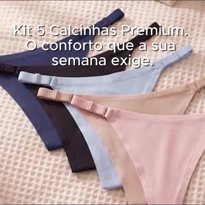 Vídeo demonstrativo Kit Calcinhas